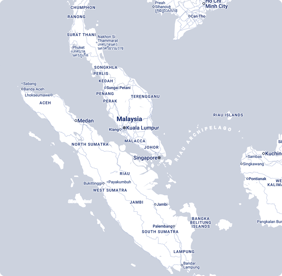 Malaysia Branch Map